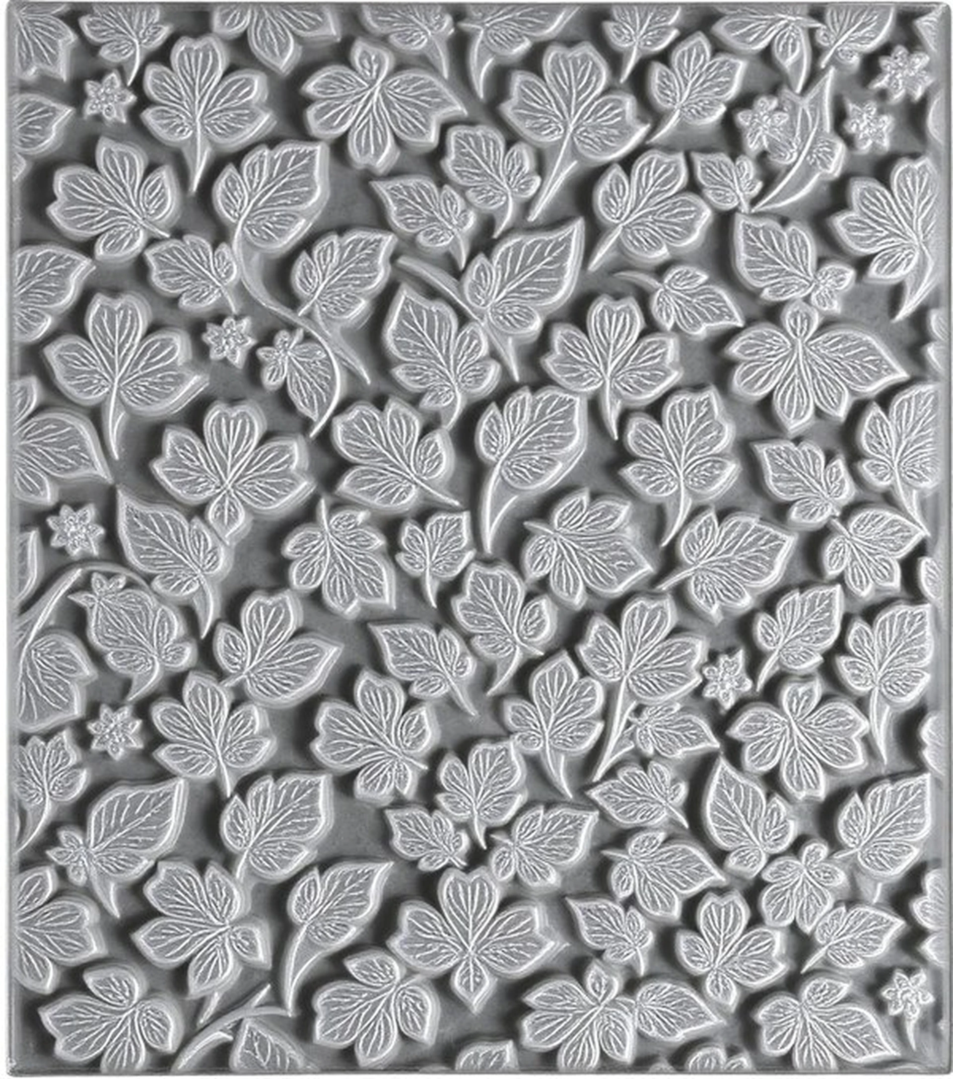 Flora rolled pattern glass texture